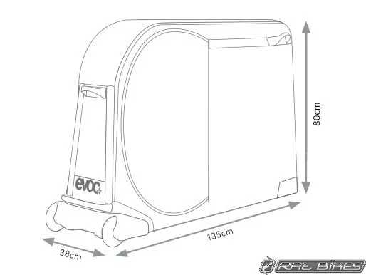 EVOC Bike Travel Bag verpakt