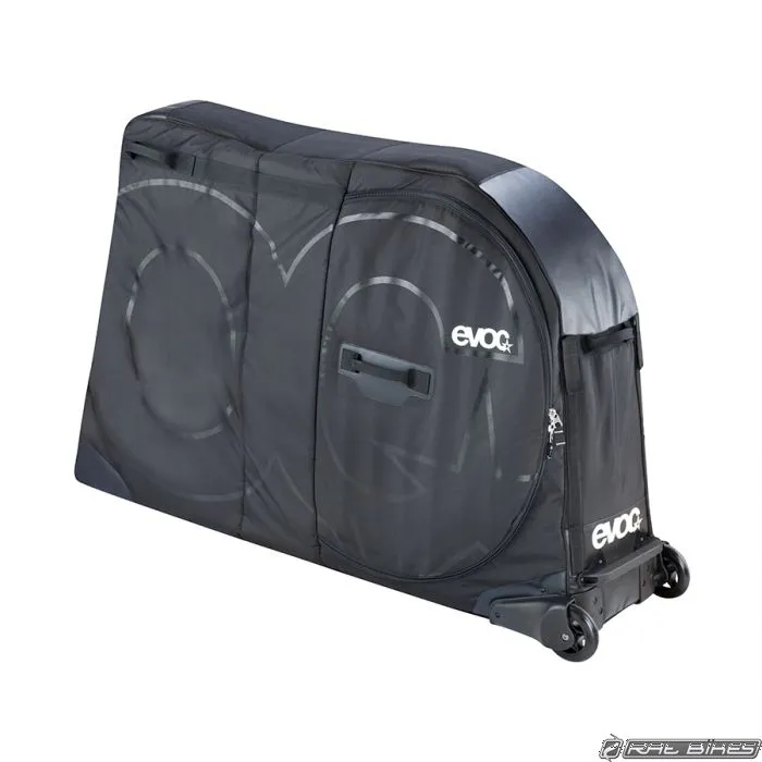 EVOC Bike Travel Bag open met fiets